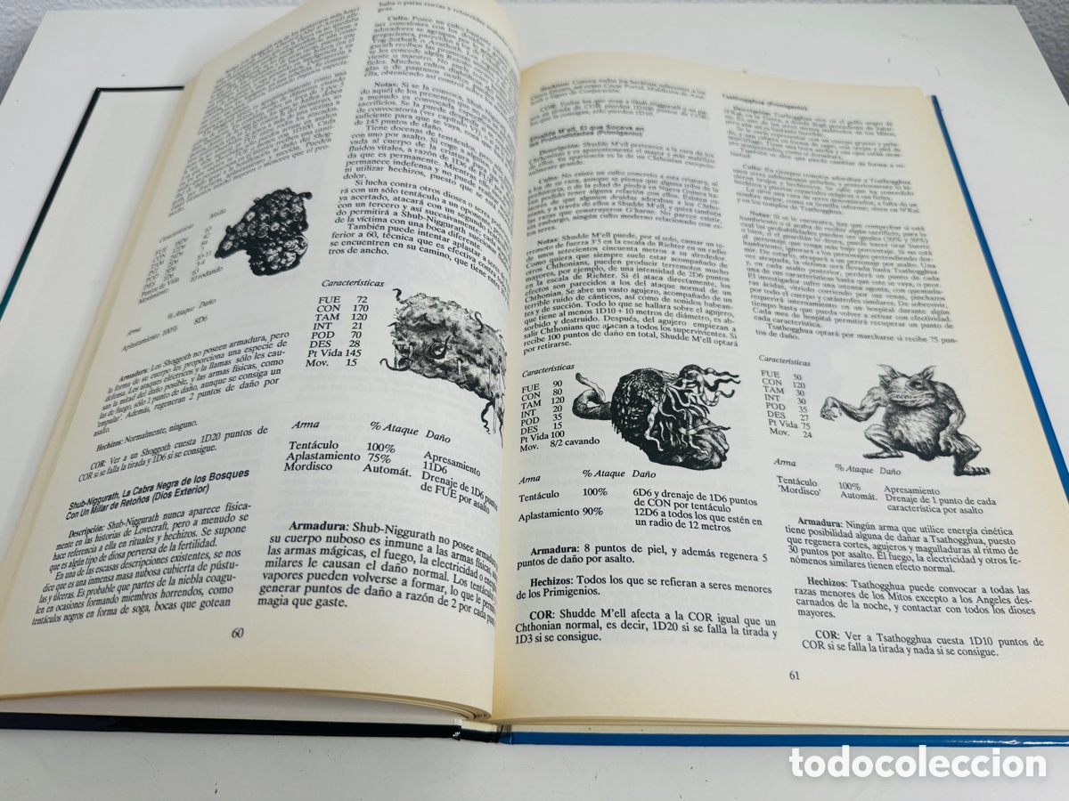 Juegos de mesa: La llamada de Cthulhu libro juego de Rol 1988 - Foto 6