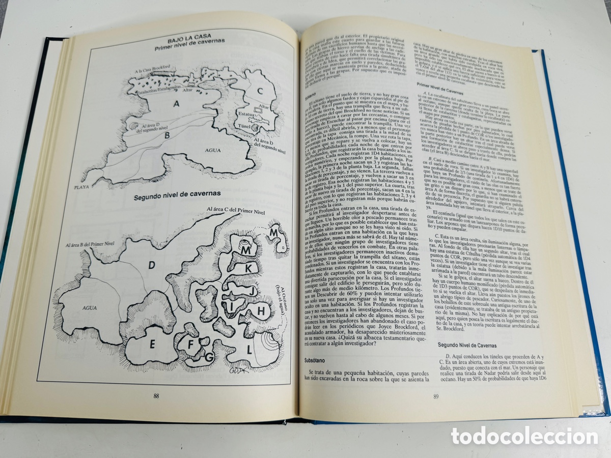 Juegos de mesa: La llamada de Cthulhu libro juego de Rol 1988 - Foto 8