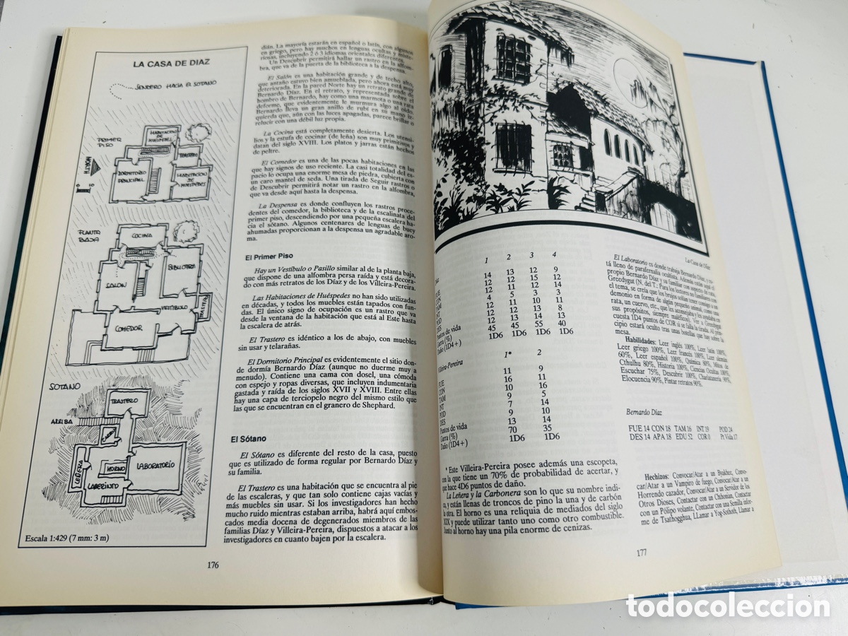 Juegos de mesa: La llamada de Cthulhu libro juego de Rol 1988 - Foto 10