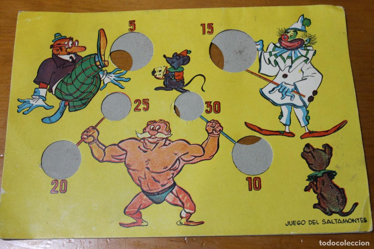 Juegos de mesa: TABLERO JUEGO DEL SALTAMONTES - Foto 3