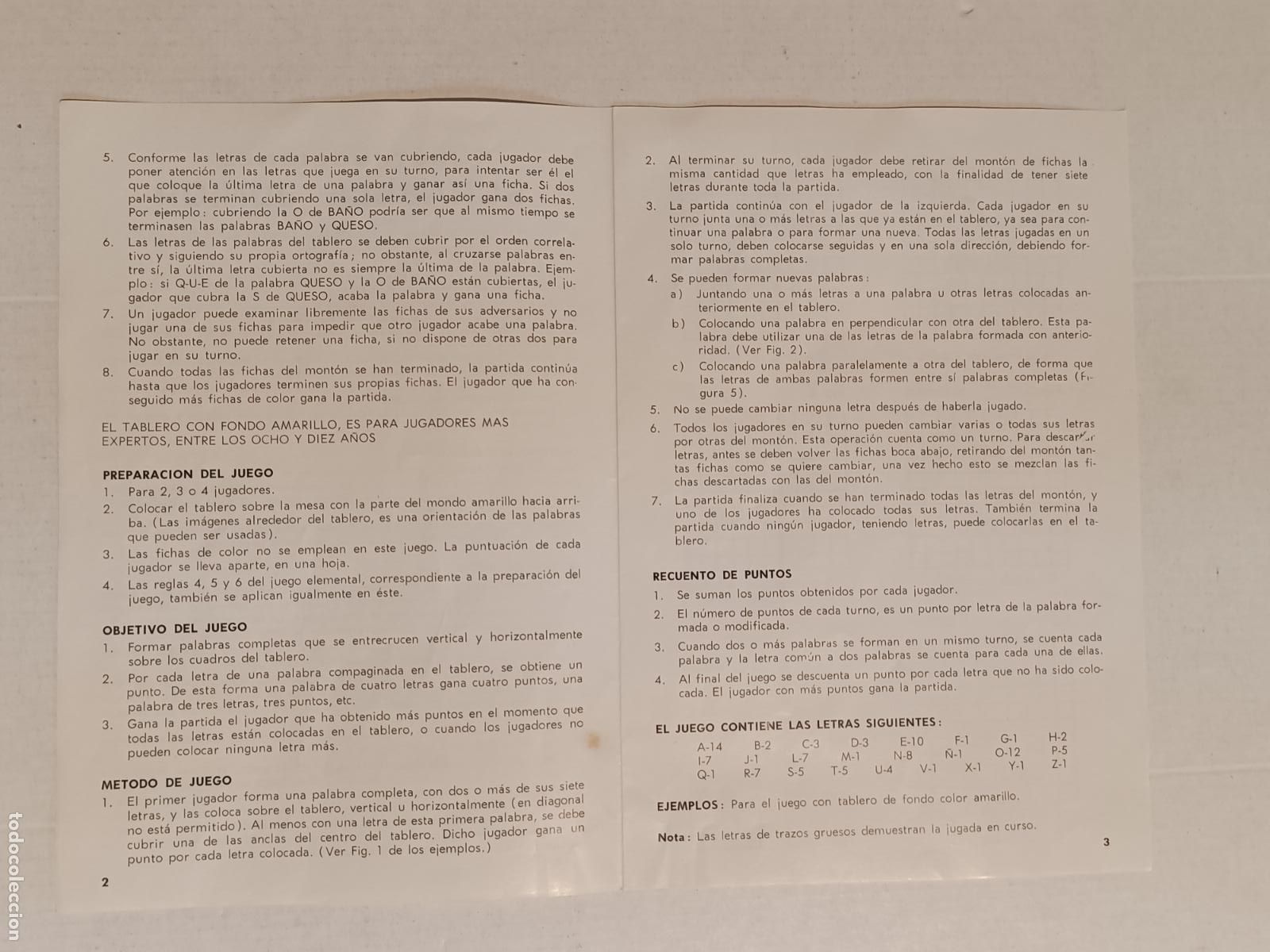 Juegos de mesa: SCRABBLE BORRAS 1979 - Foto 11