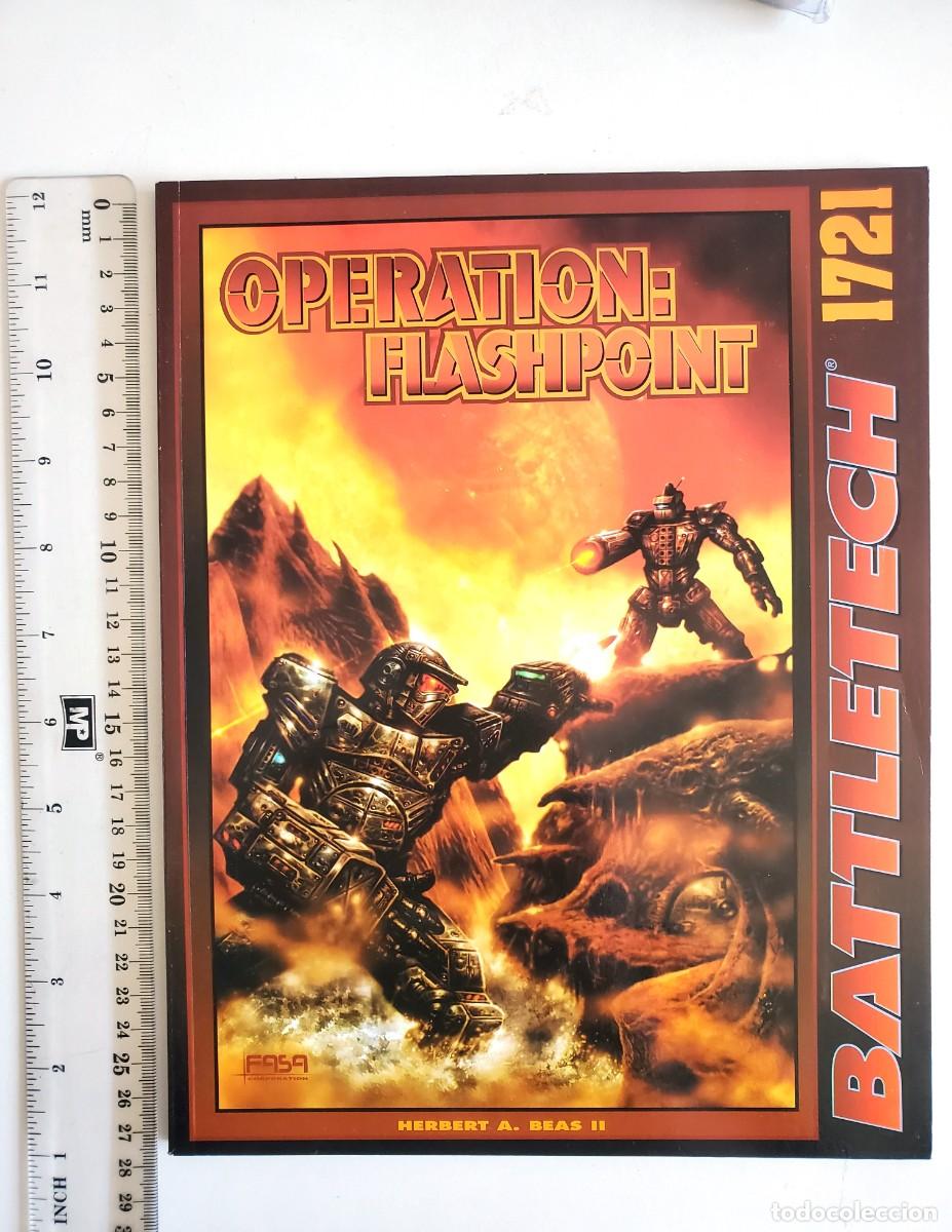 Juegos de mesa: BATTLETECH: OPERATION FLASHPOINT (Fasa) - usado - Foto 1