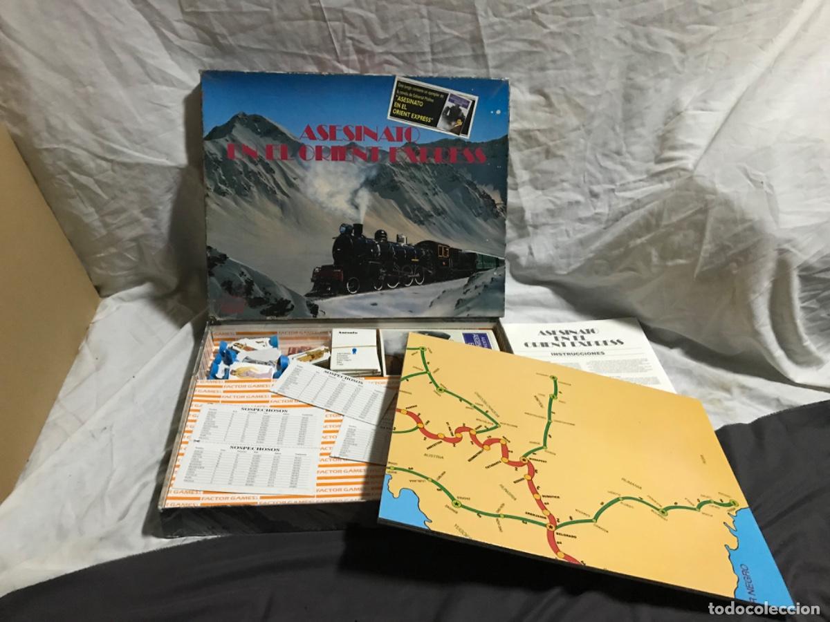 Juegos de mesa: Juego de mesa Asesinato en el orient express completo - Foto 1