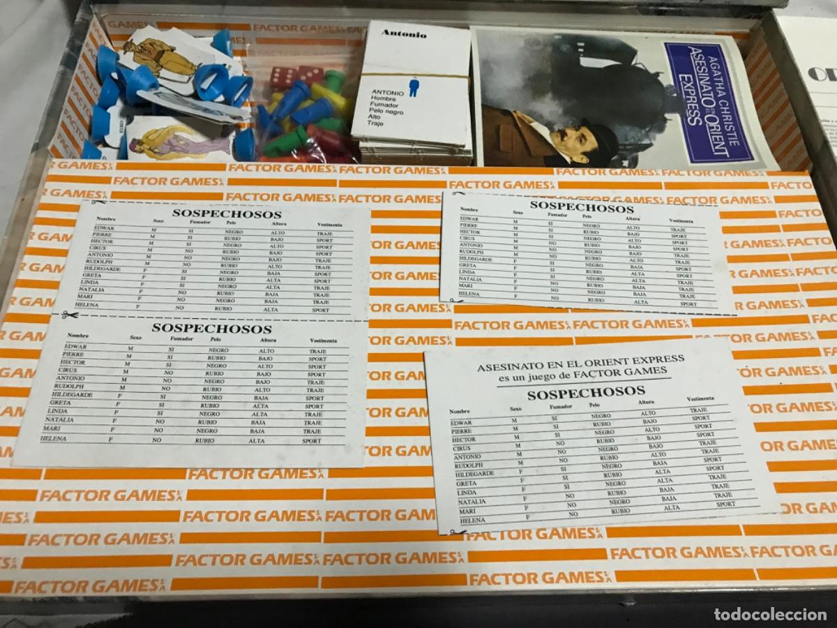 Juegos de mesa: Juego de mesa Asesinato en el orient express completo - Foto 5