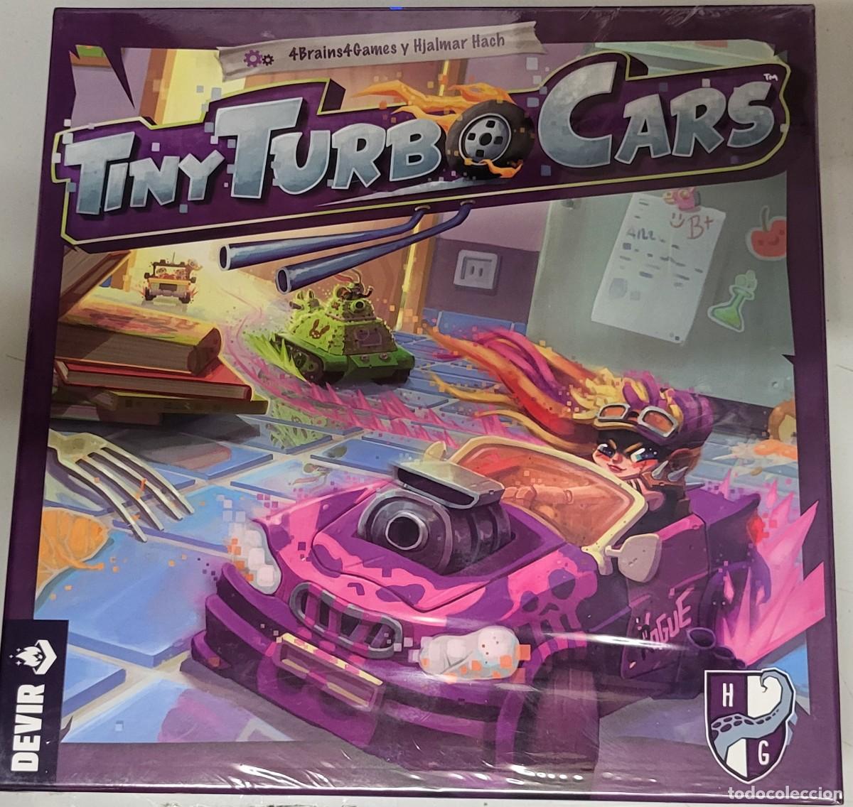 Juegos de mesa: TINY TURBO CARS - JUEGO DE MESA / DEVIR - PRECINTADO - Foto 1