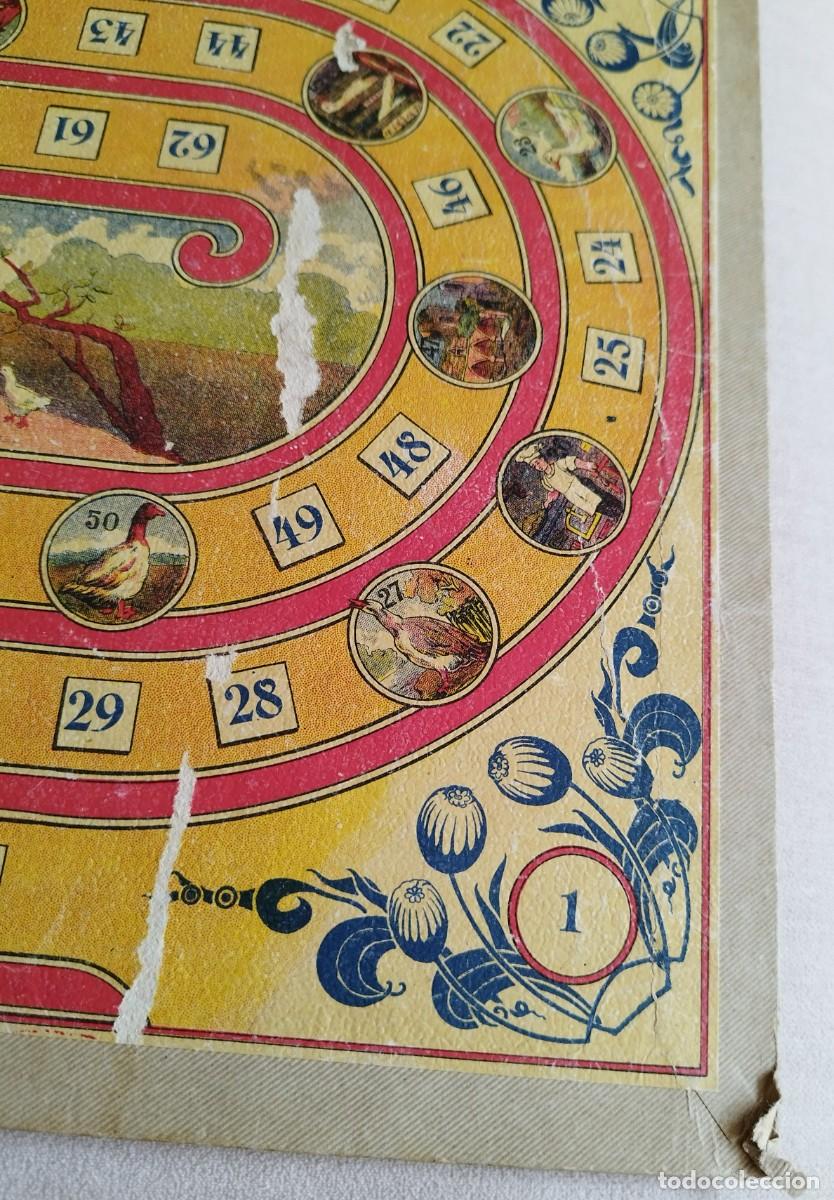 Juegos de mesa: Tablero alem&aacute;n juego de la oca. - Foto 2