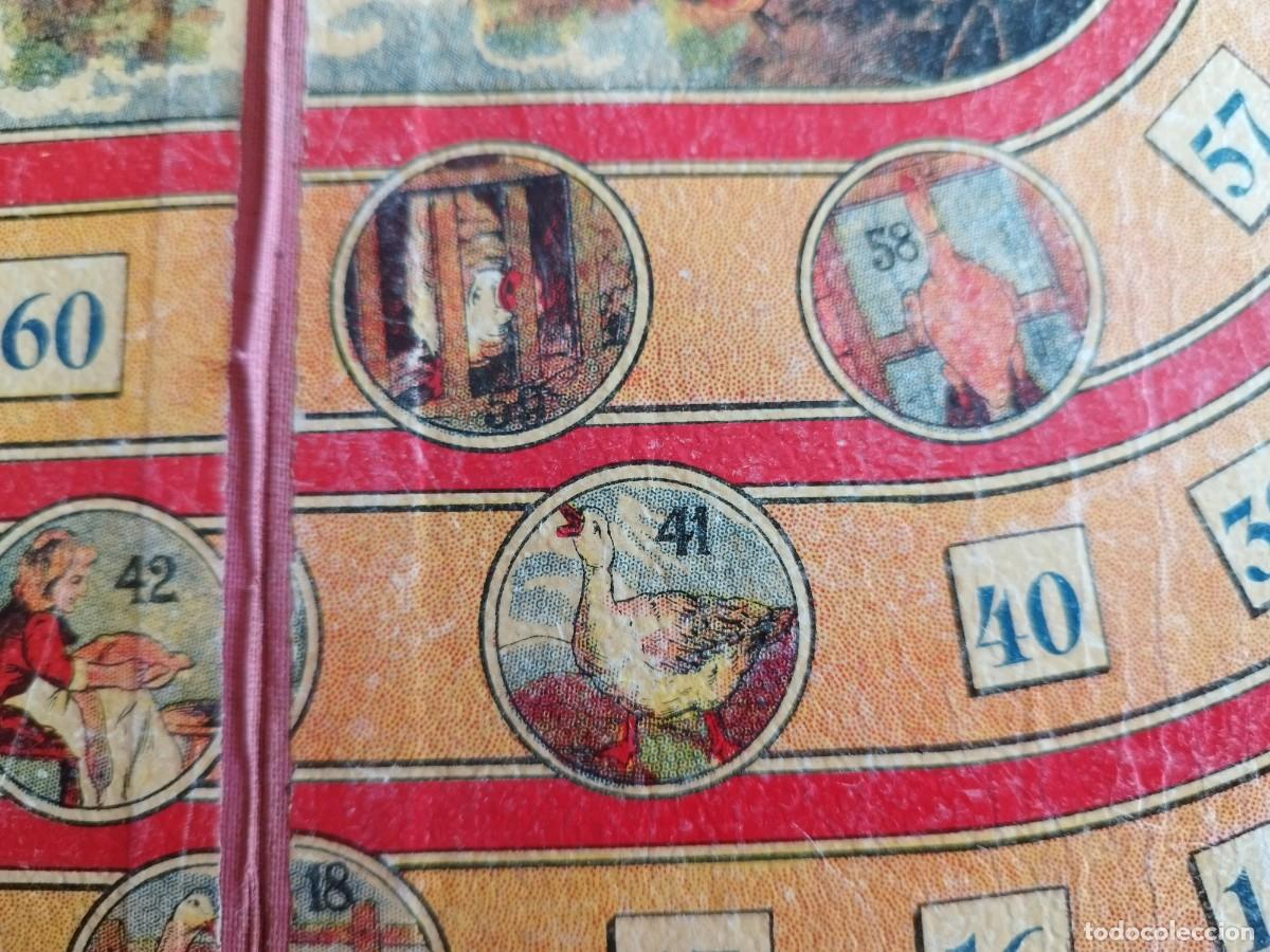 Juegos de mesa: Tablero alem&aacute;n juego de la oca. - Foto 6
