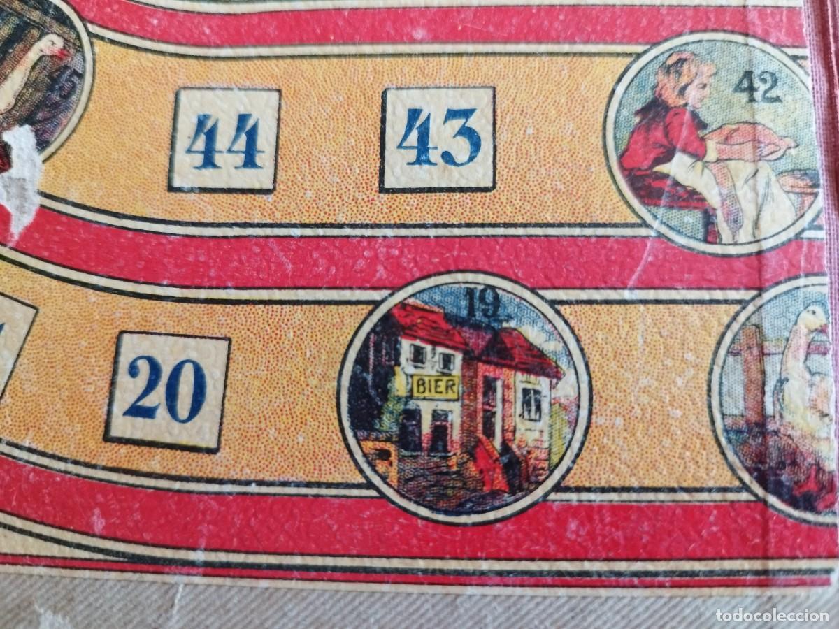 Juegos de mesa: Tablero alem&aacute;n juego de la oca. - Foto 7
