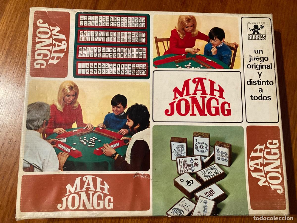 Juegos de mesa: MAH JONNG JUEGO DE MESA 1971 BORRAS - Foto 1