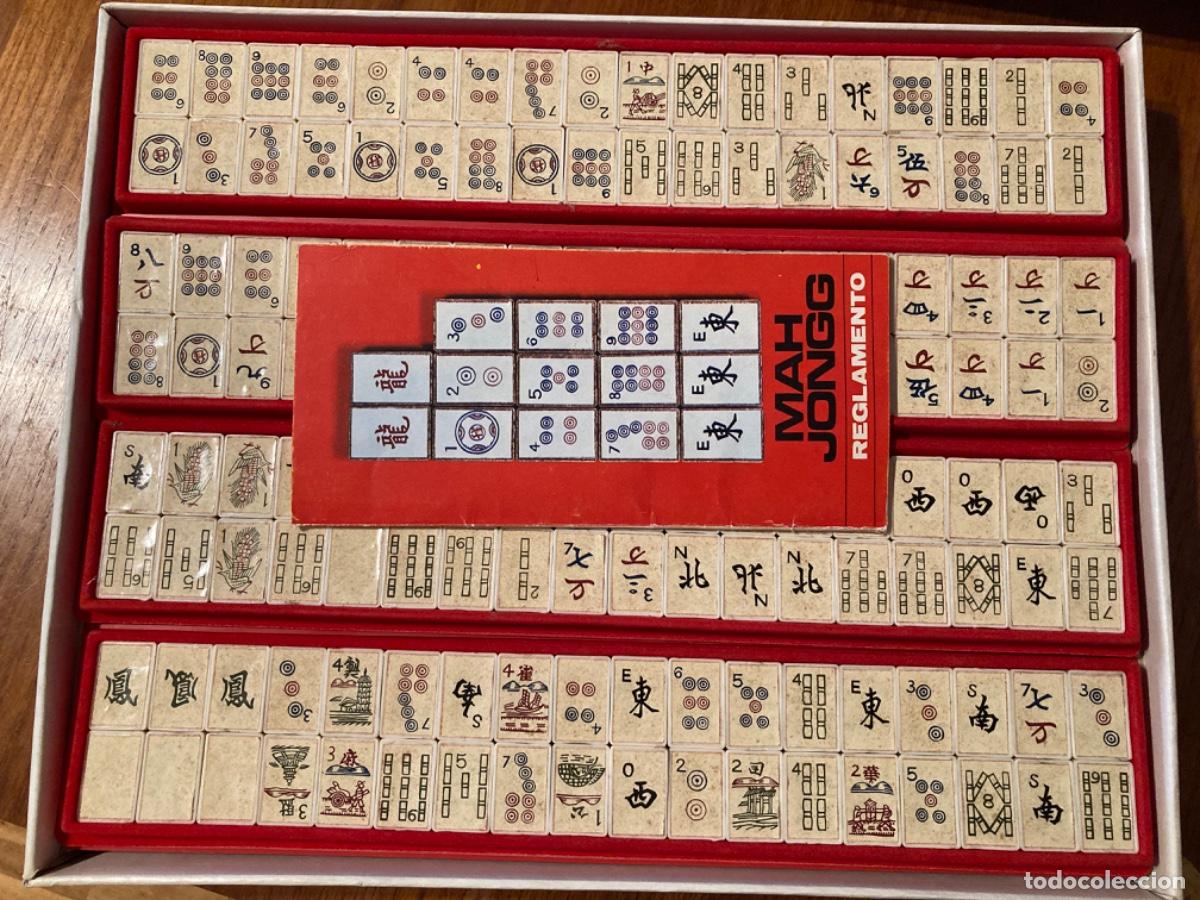 Juegos de mesa: MAH JONNG JUEGO DE MESA 1971 BORRAS - Foto 2