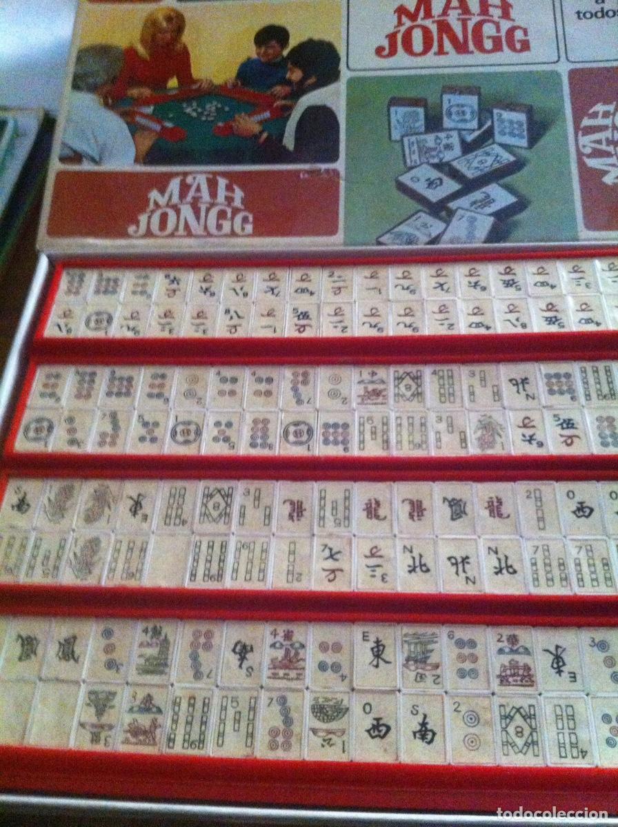 Juegos de mesa: MAH JONNG JUEGO DE MESA 1971 BORRAS - Foto 3