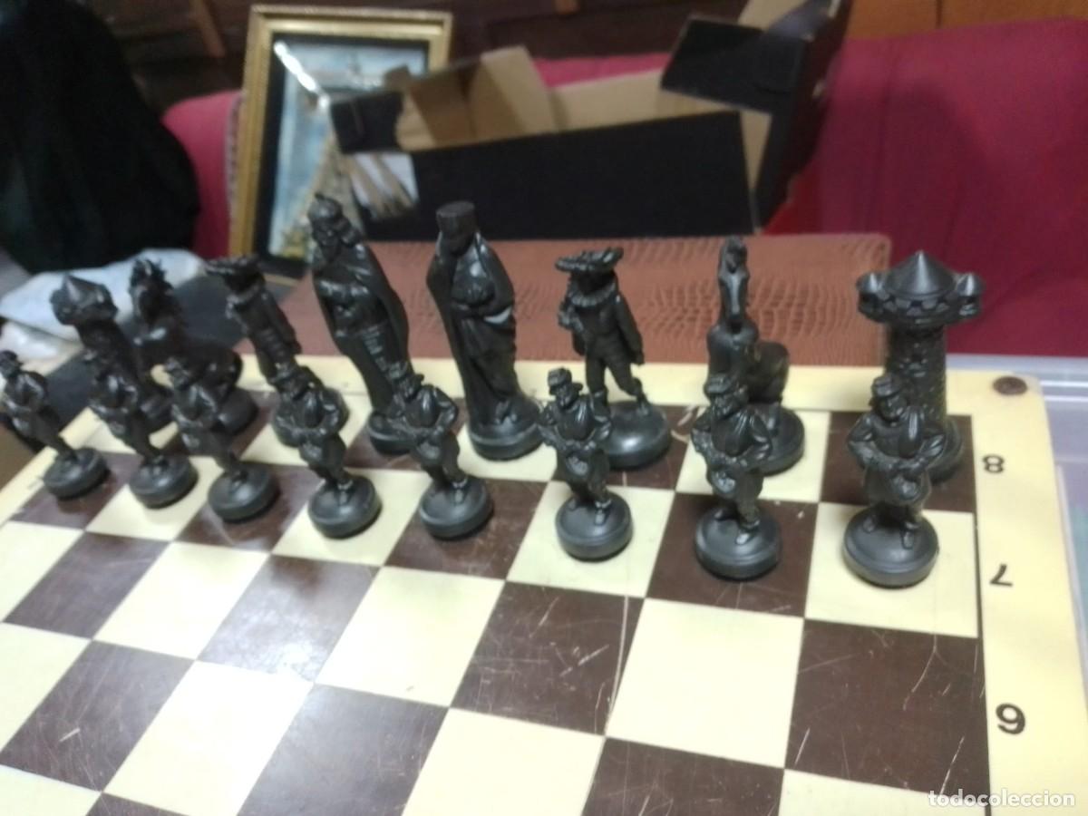 Juegos de mesa: ajedrez con tablero profecional - Foto 3