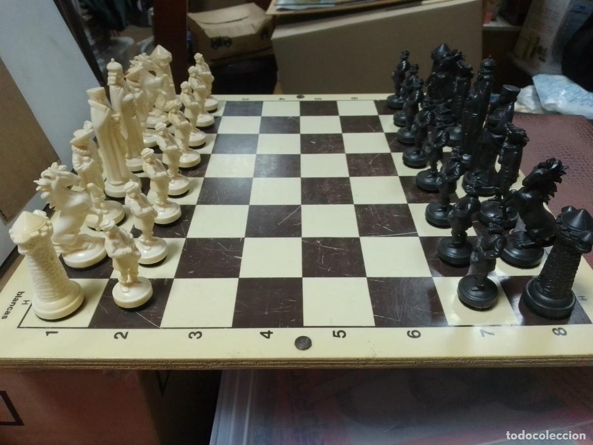Juegos de mesa: ajedrez con tablero profecional - Foto 4