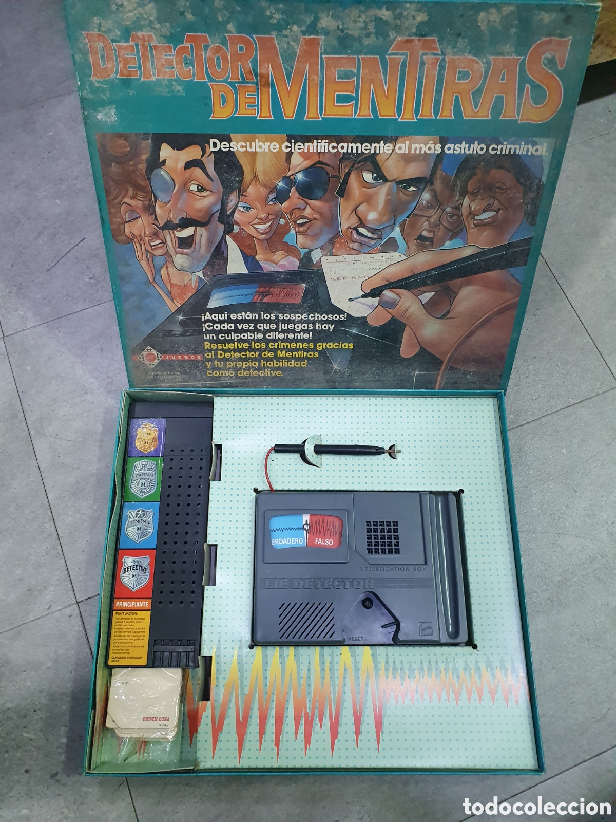 Juegos de mesa: Detector de mentiras. Mattel. - Foto 2