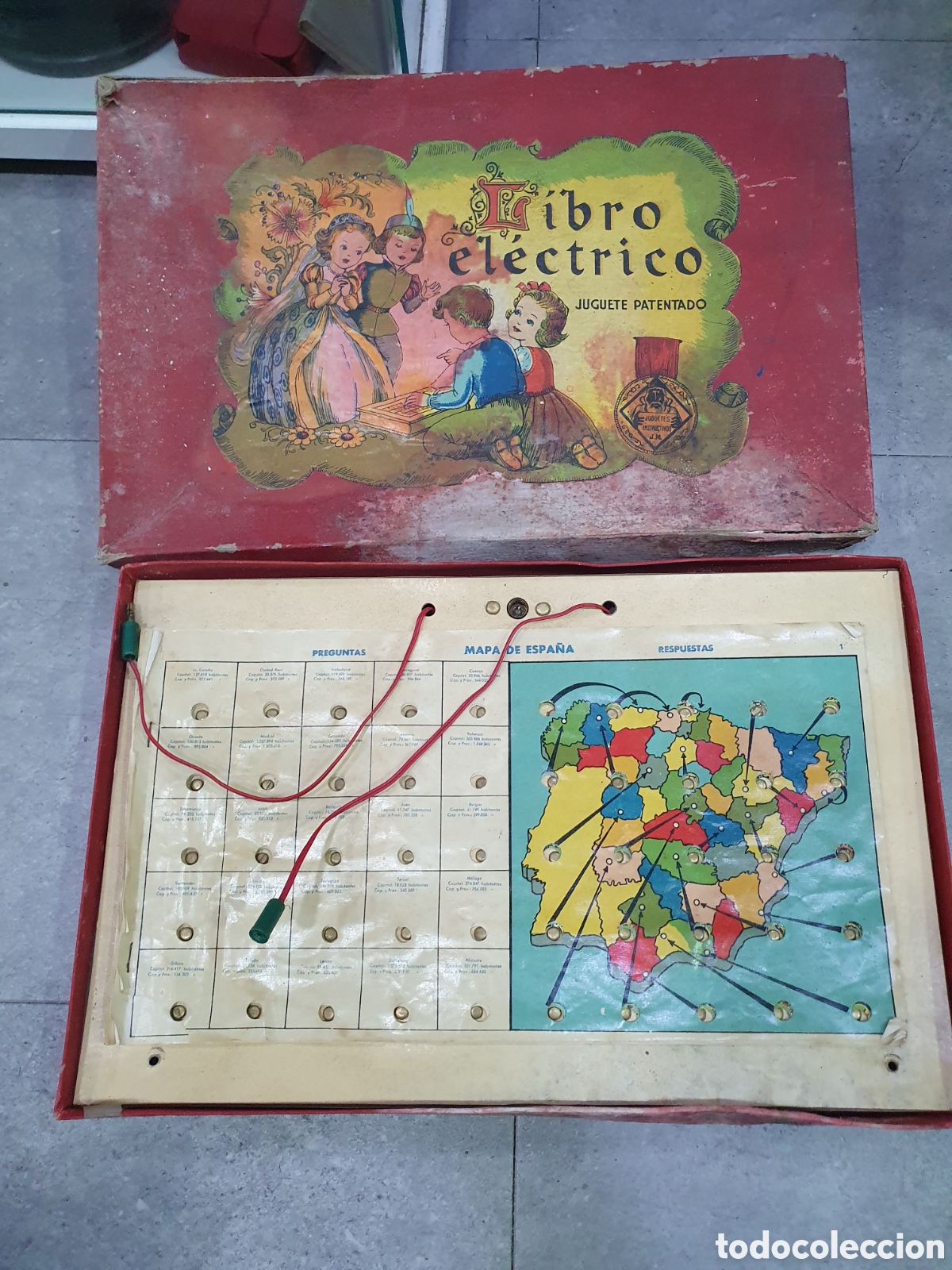 Juegos de mesa: Libro El&eacute;ctrico. Juguetes instructivos SA - Foto 2