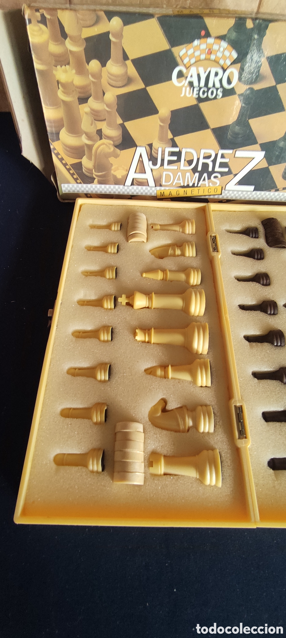 Juegos de mesa: Juego de ajedrez y damas magnetico - Foto 5