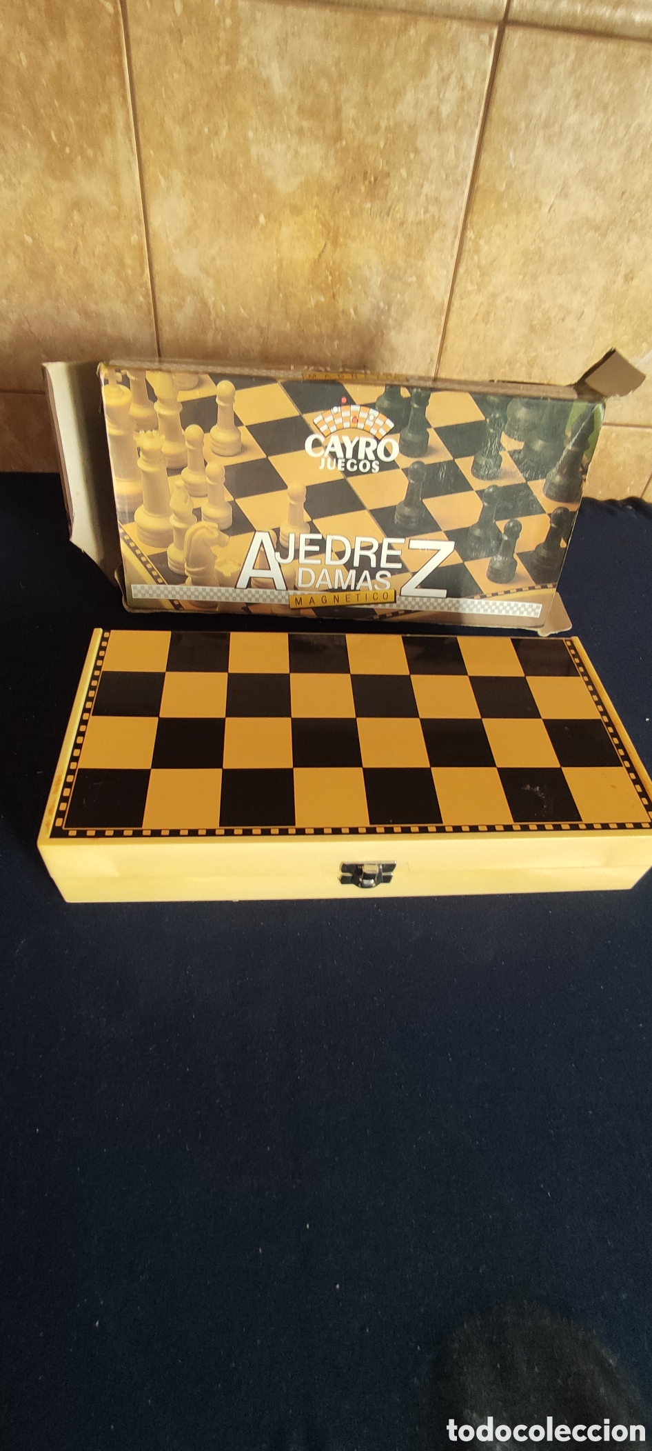 Juegos de mesa: Juego de ajedrez y damas magnetico - Foto 7