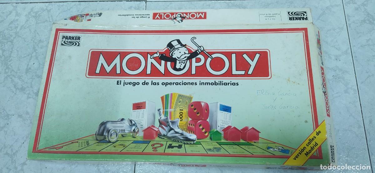 Juegos de mesa: MONOPOLY PARKER 1992 CALLES DE MADRID - Foto 1
