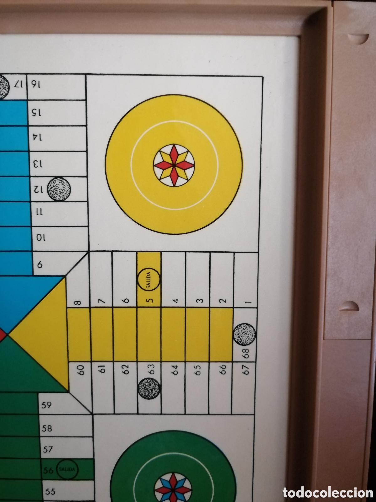 Juegos de mesa: Parch&iacute;s Damas Marig&oacute; antiguo - Foto 8