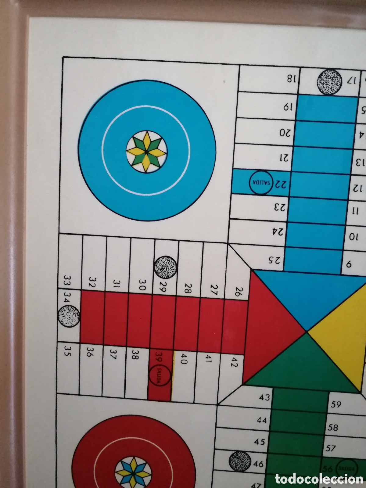 Juegos de mesa: Parch&iacute;s Damas Marig&oacute; antiguo - Foto 11