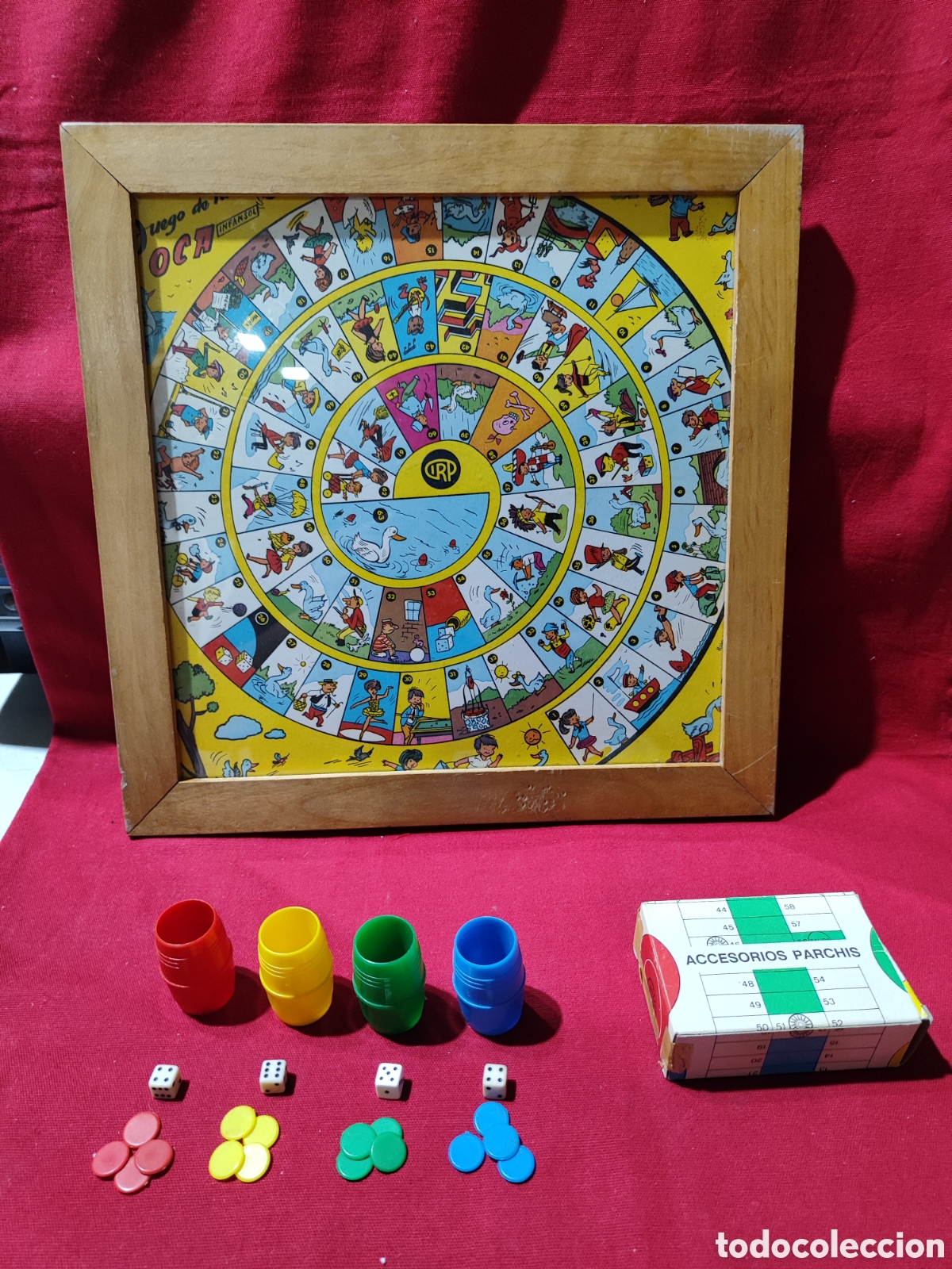 Juegos de mesa: Antiguo parch&iacute;s y oca Cirp Infansol - Foto 2