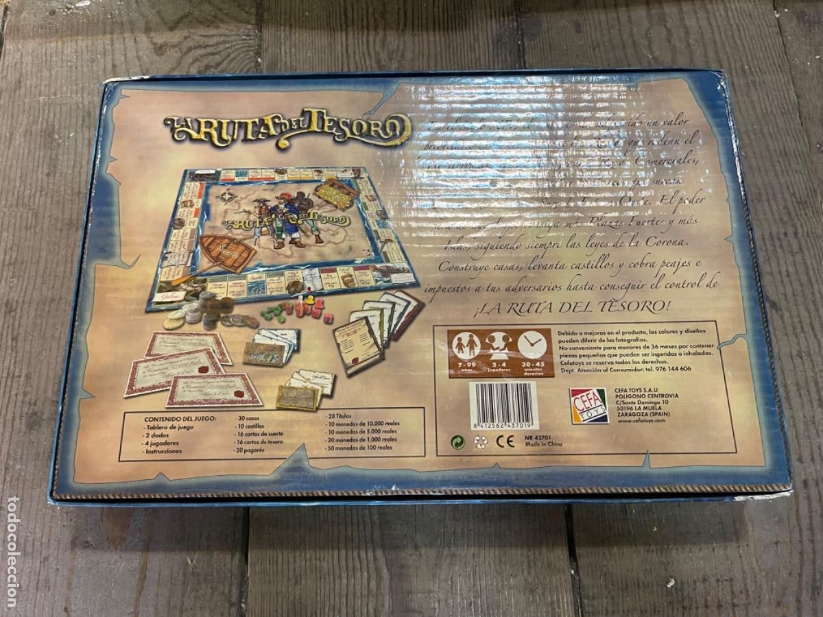 Juegos de mesa: JUEGO DE MESA, LA RUTA DEL TESORO. DE CEFA. - Foto 3