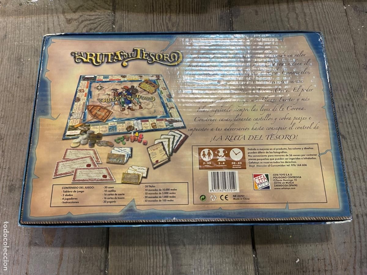 Juegos de mesa: JUEGO DE MESA, LA RUTA DEL TESORO. DE CEFA. - Foto 4