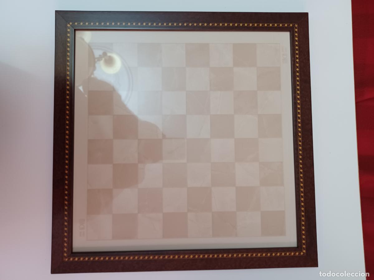 Juegos de mesa: TABLERO DE AJEDREZ DE CER&Aacute;MICA 45X 45 - Foto 1