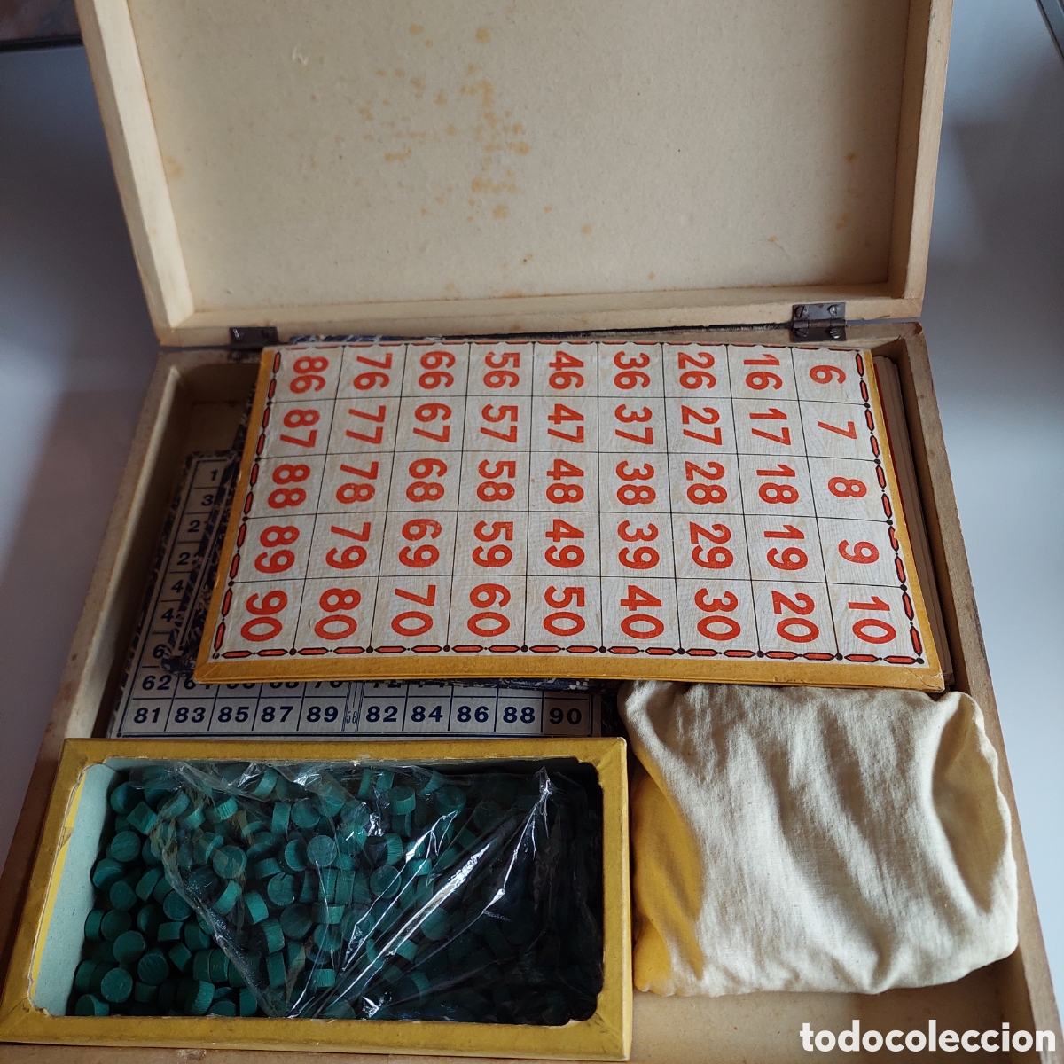 Juegos de mesa: Juego de mesa LOTTO a&ntilde;o 1950 - Foto 4
