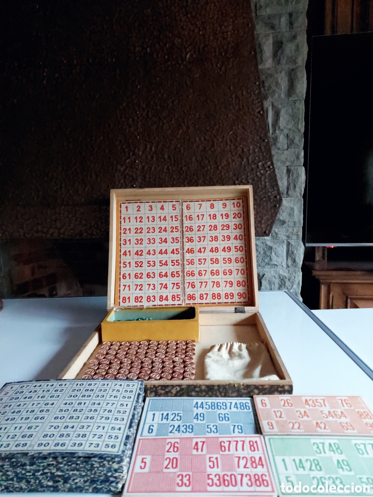Juegos de mesa: Juego de mesa LOTTO a&ntilde;o 1950 - Foto 6