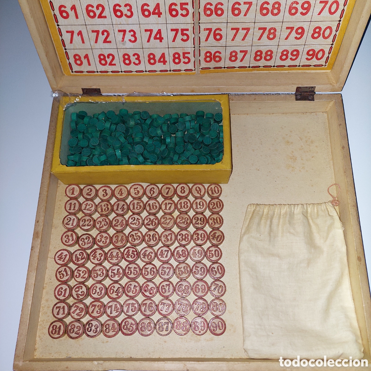 Juegos de mesa: Juego de mesa LOTTO a&ntilde;o 1950 - Foto 8