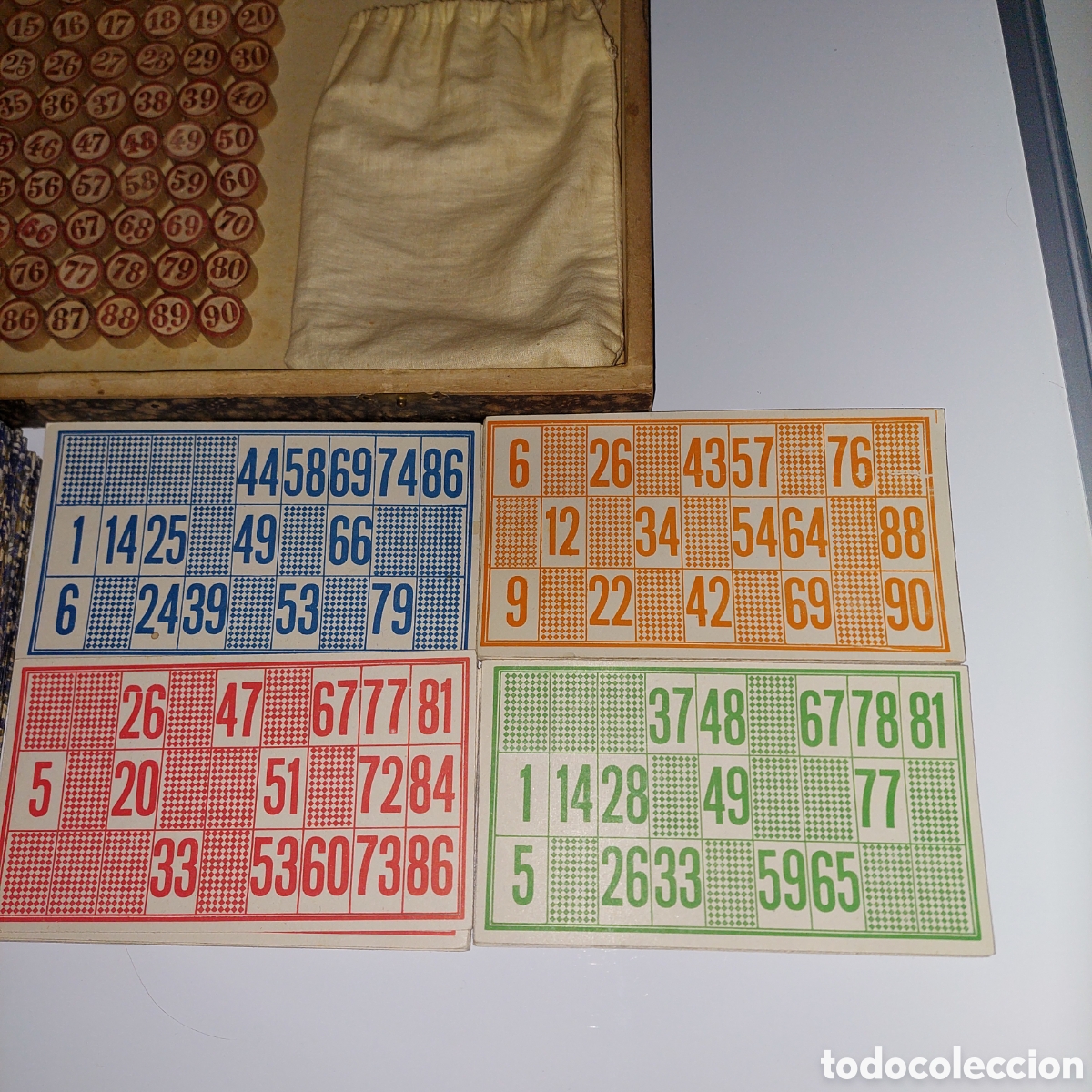 Juegos de mesa: Juego de mesa LOTTO a&ntilde;o 1950 - Foto 9