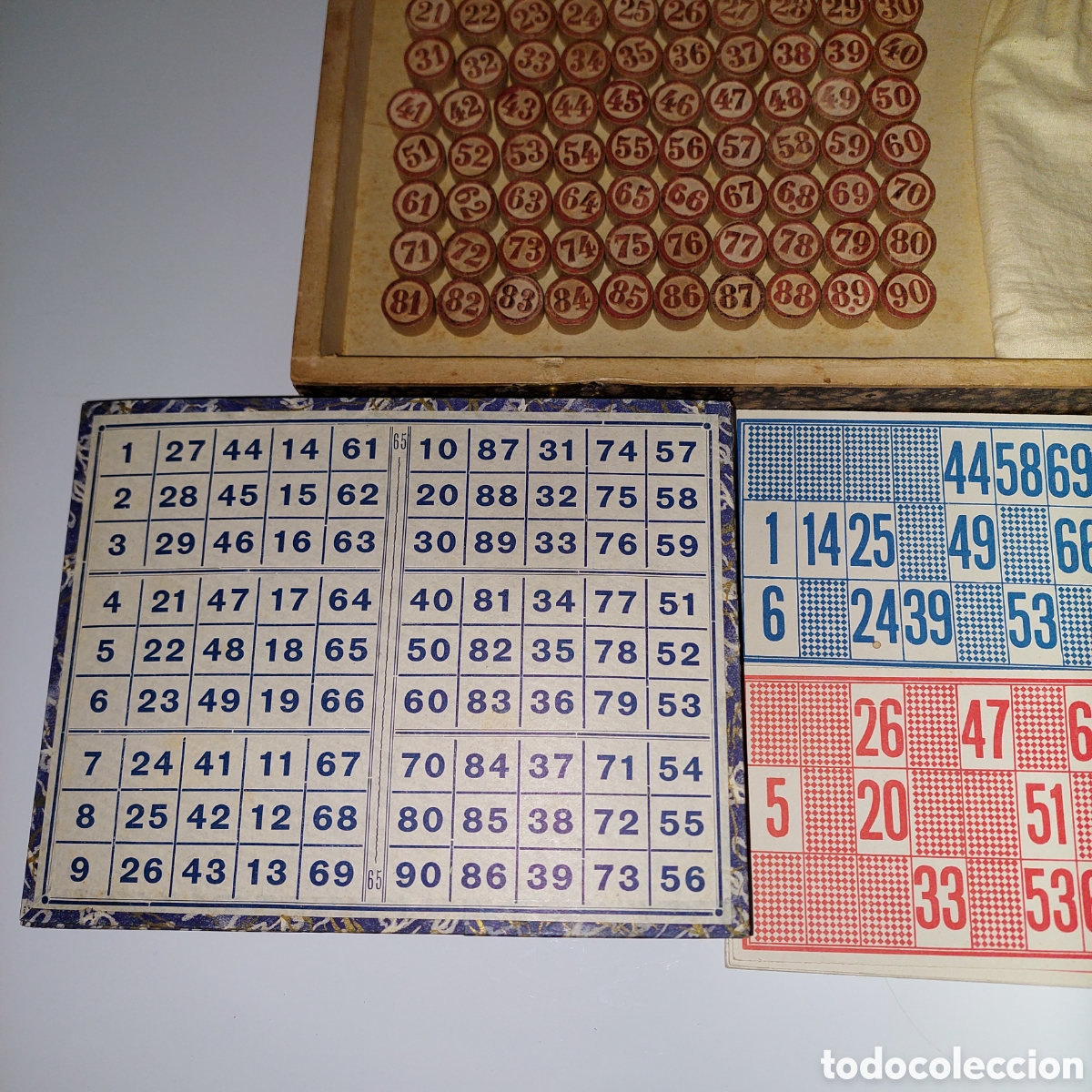 Juegos de mesa: Juego de mesa LOTTO a&ntilde;o 1950 - Foto 10