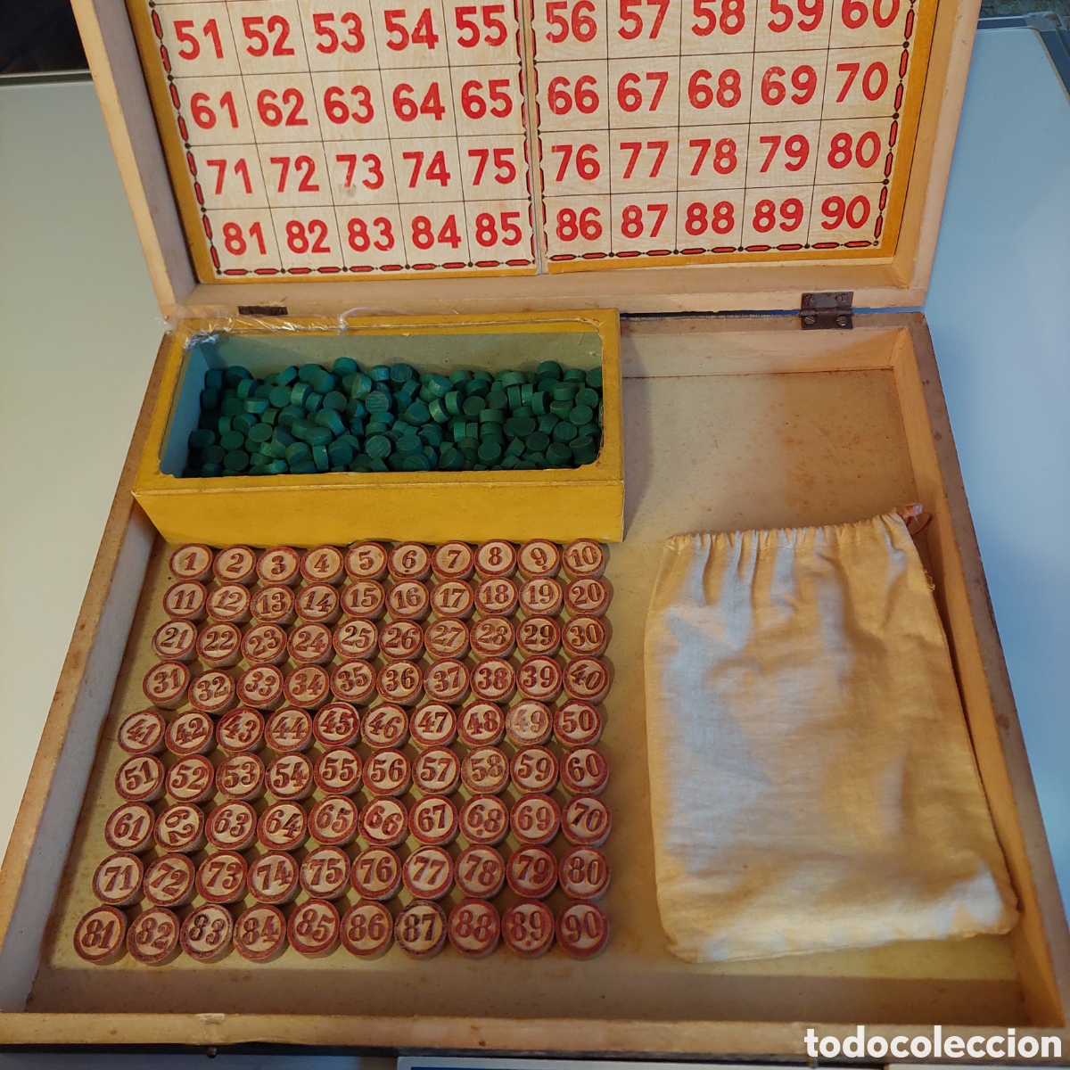 Juegos de mesa: Juego de mesa LOTTO a&ntilde;o 1950 - Foto 12