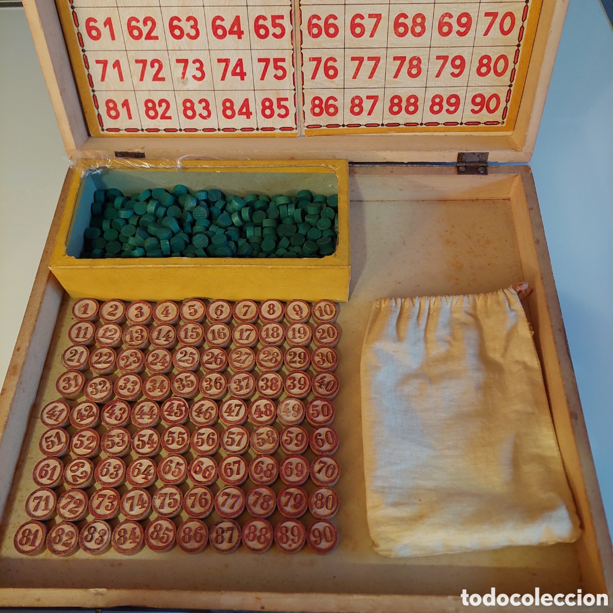 Juegos de mesa: Juego de mesa LOTTO a&ntilde;o 1950 - Foto 13