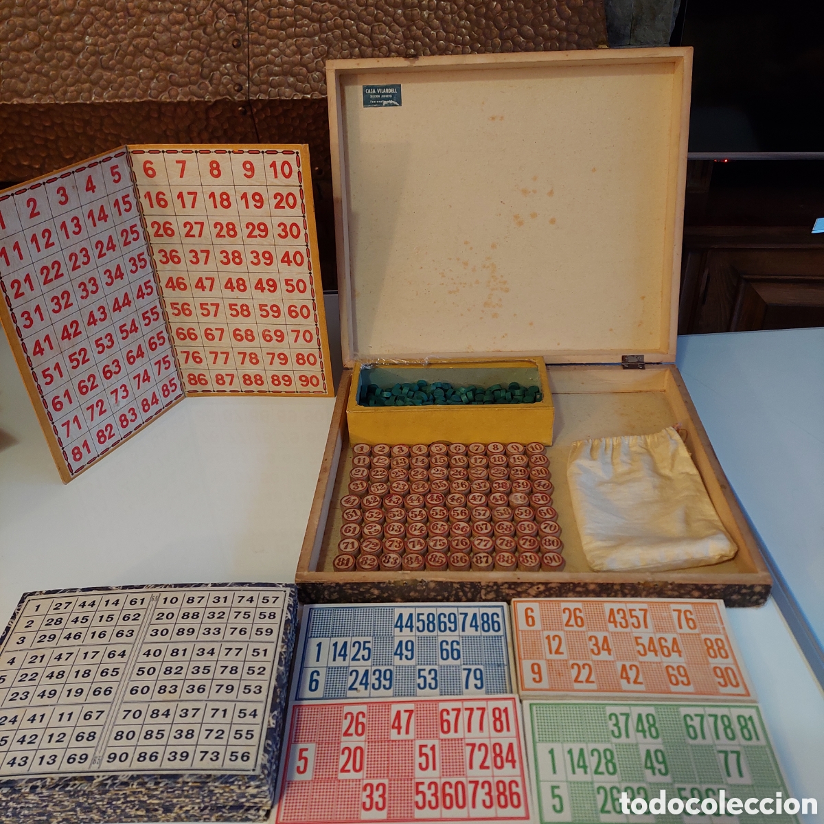 Juegos de mesa: Juego de mesa LOTTO a&ntilde;o 1950 - Foto 16