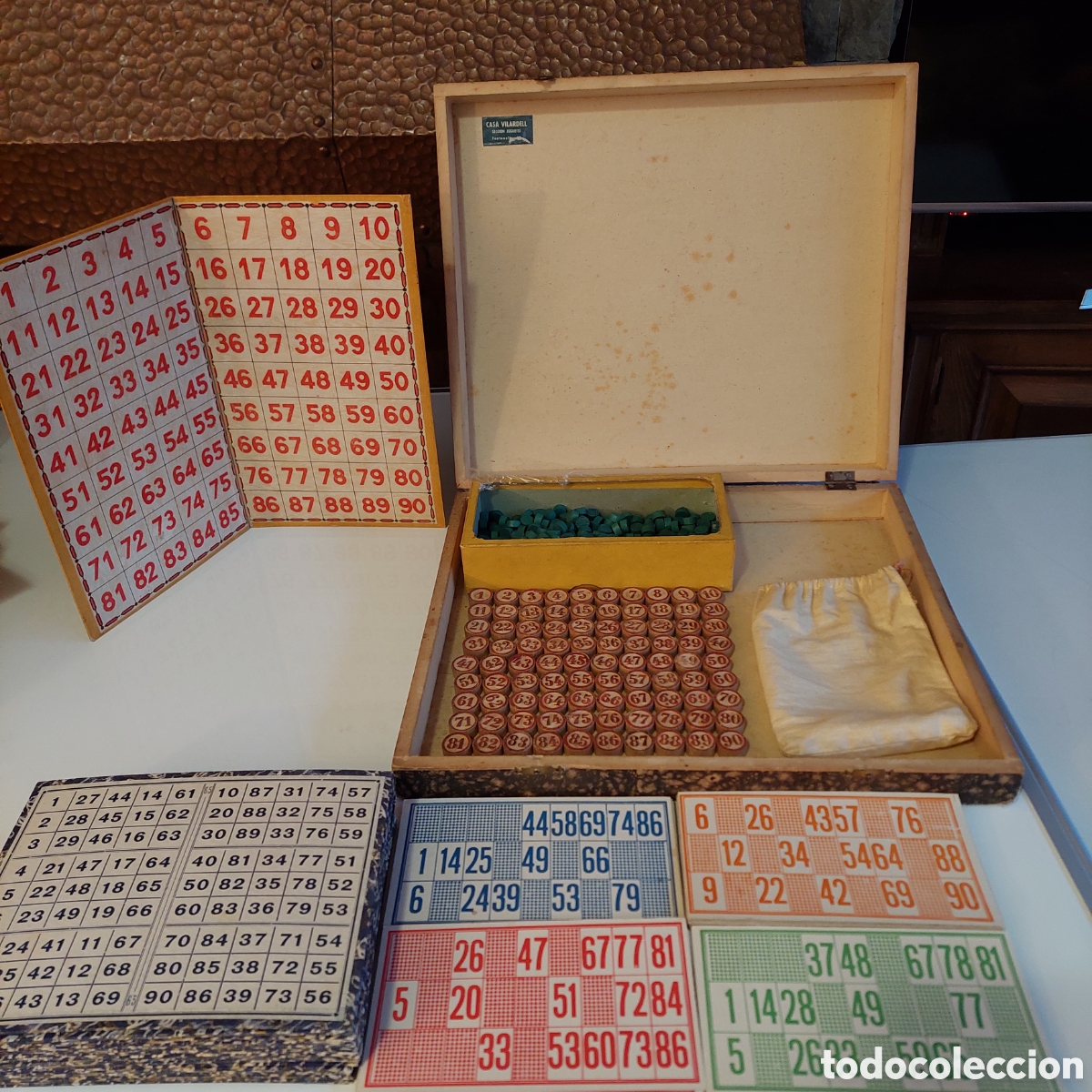 Juegos de mesa: Juego de mesa LOTTO a&ntilde;o 1950 - Foto 17