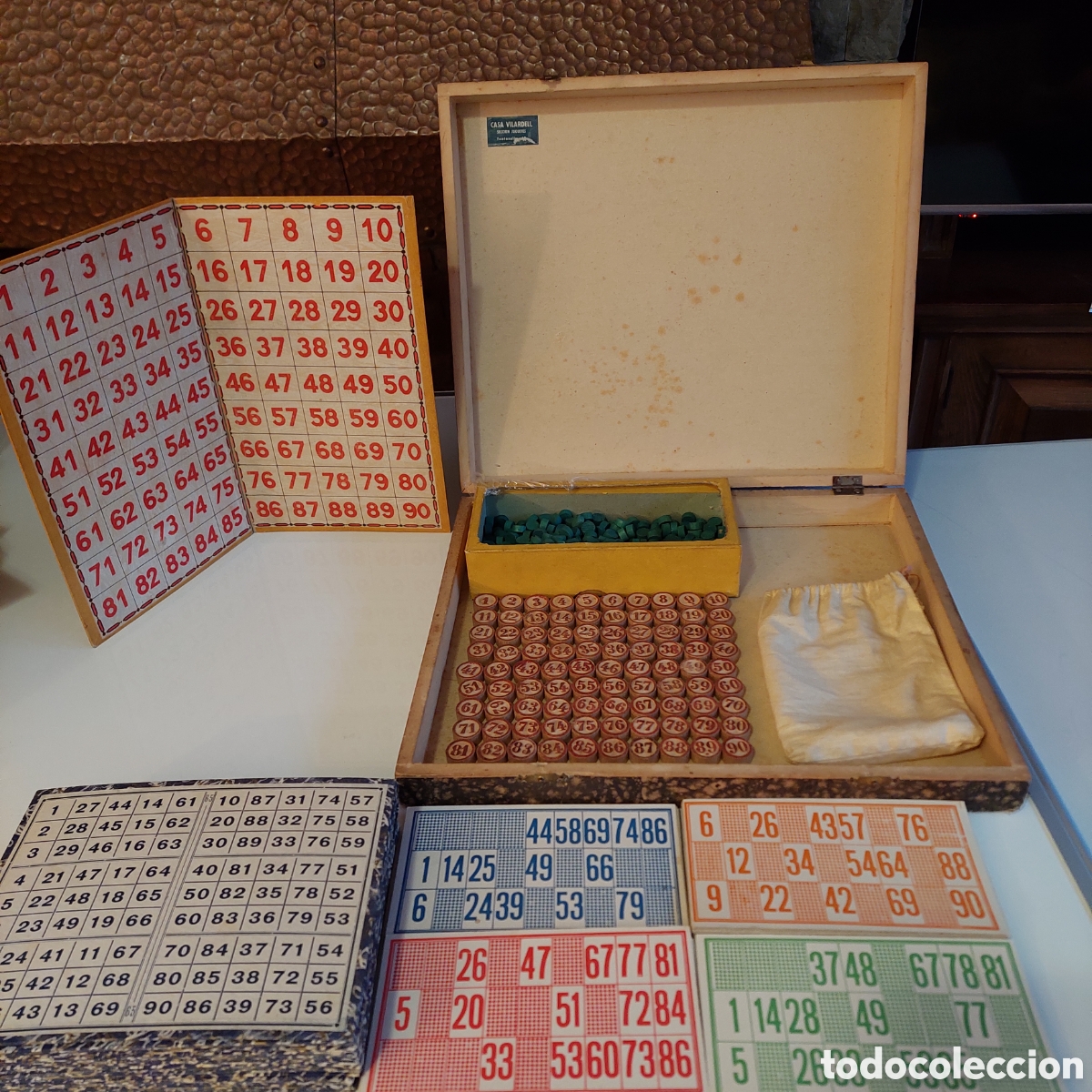 Juegos de mesa: Juego de mesa LOTTO a&ntilde;o 1950 - Foto 18