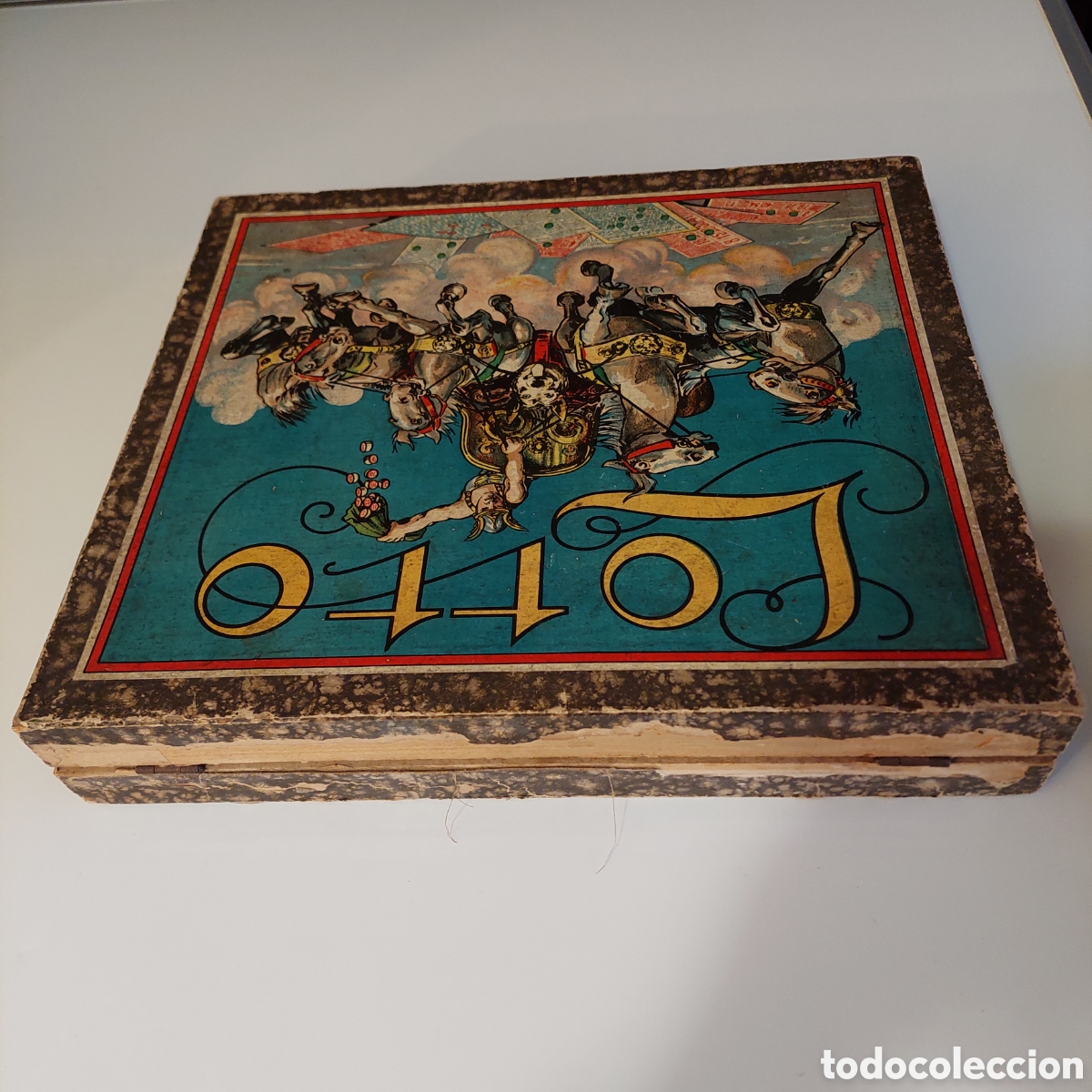 Juegos de mesa: Juego de mesa LOTTO a&ntilde;o 1950 - Foto 23