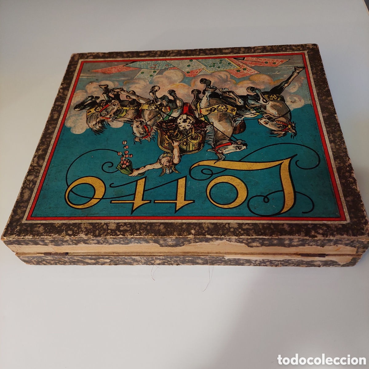 Juegos de mesa: Juego de mesa LOTTO a&ntilde;o 1950 - Foto 24