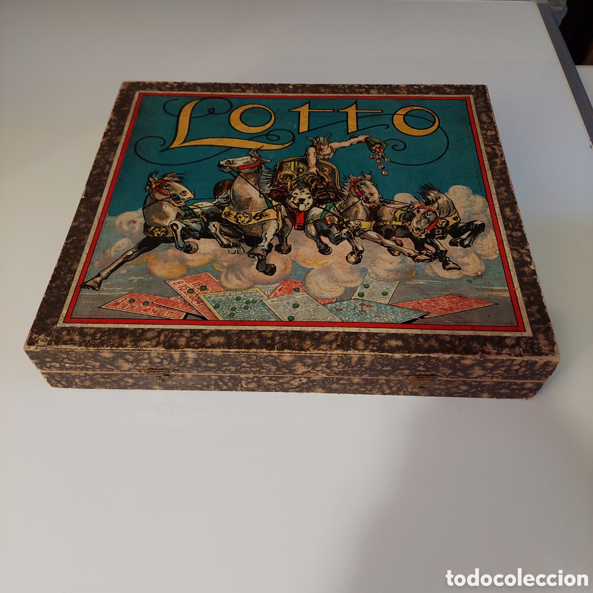 Juegos de mesa: Juego de mesa LOTTO a&ntilde;o 1950 - Foto 28
