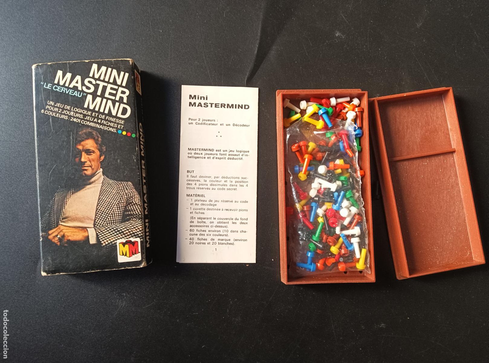 Juegos de mesa: MINI MASTER MIND. JUEGO DE INGENIO. - Foto 3