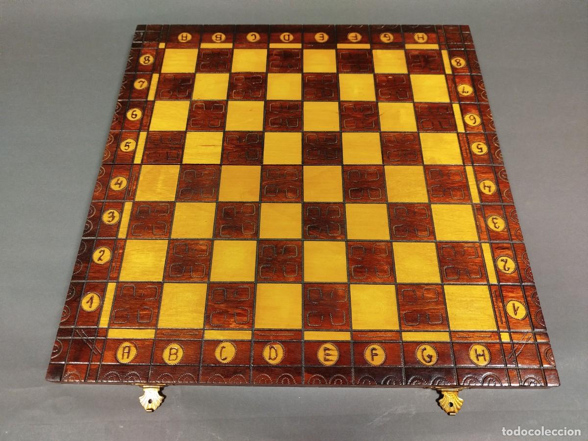 Juegos de mesa: TABLERO CAJA DE AJEDREZ - Foto 1