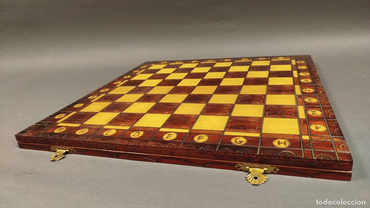 Juegos de mesa: TABLERO CAJA DE AJEDREZ - Foto 8