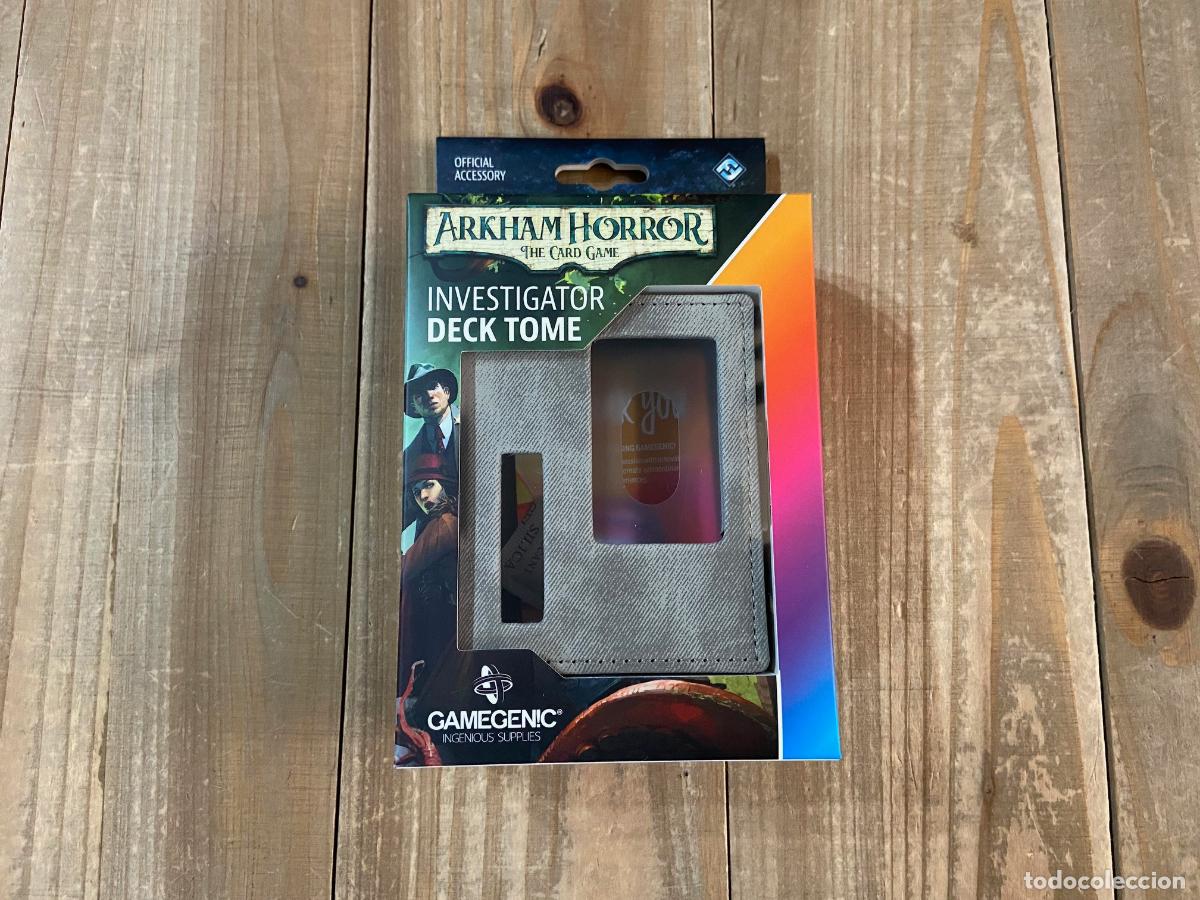 Juegos de mesa: Arkham Horror: el juego de cartas - INVESTIGATOR DECK - GRIS - Foto 1