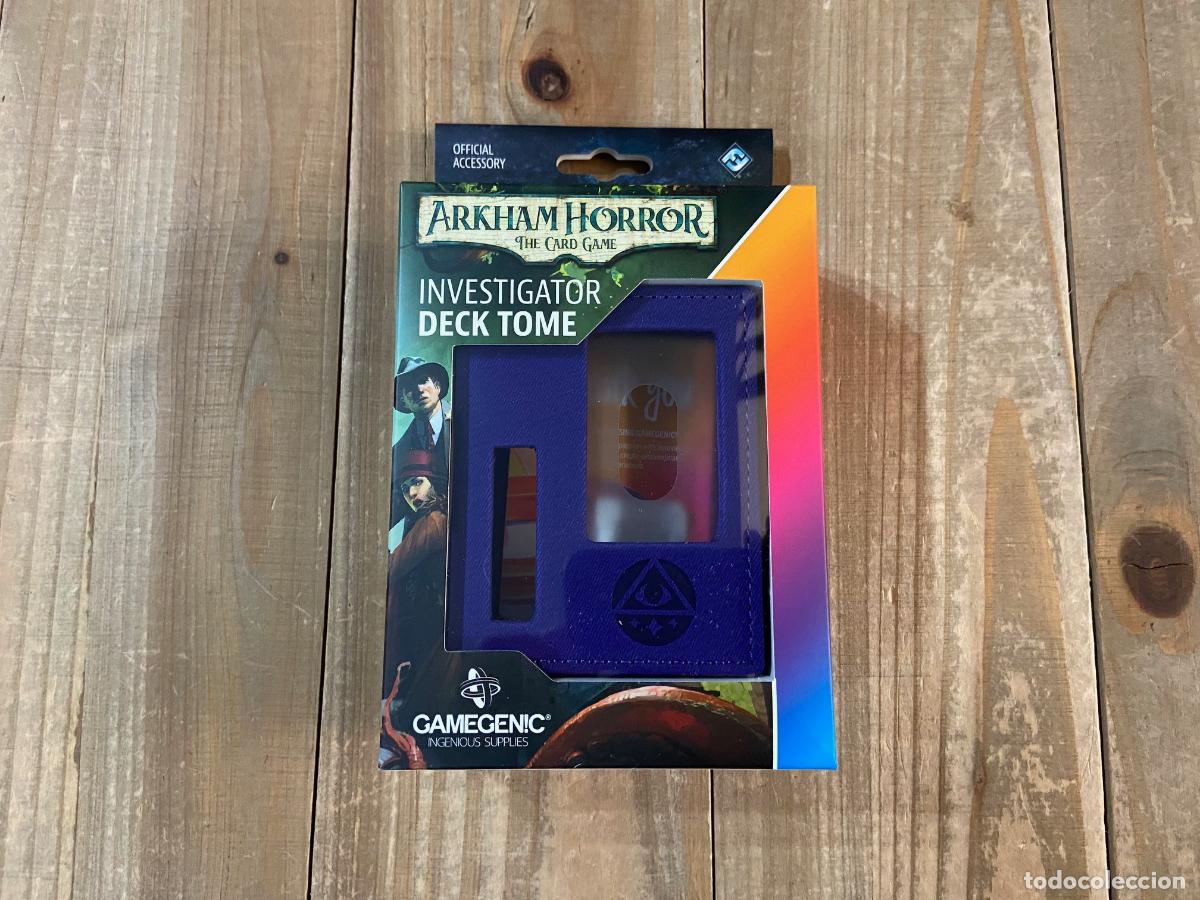 Juegos de mesa: Arkham Horror: el juego de cartas - INVESTIGATOR DECK - MORADO - Foto 1