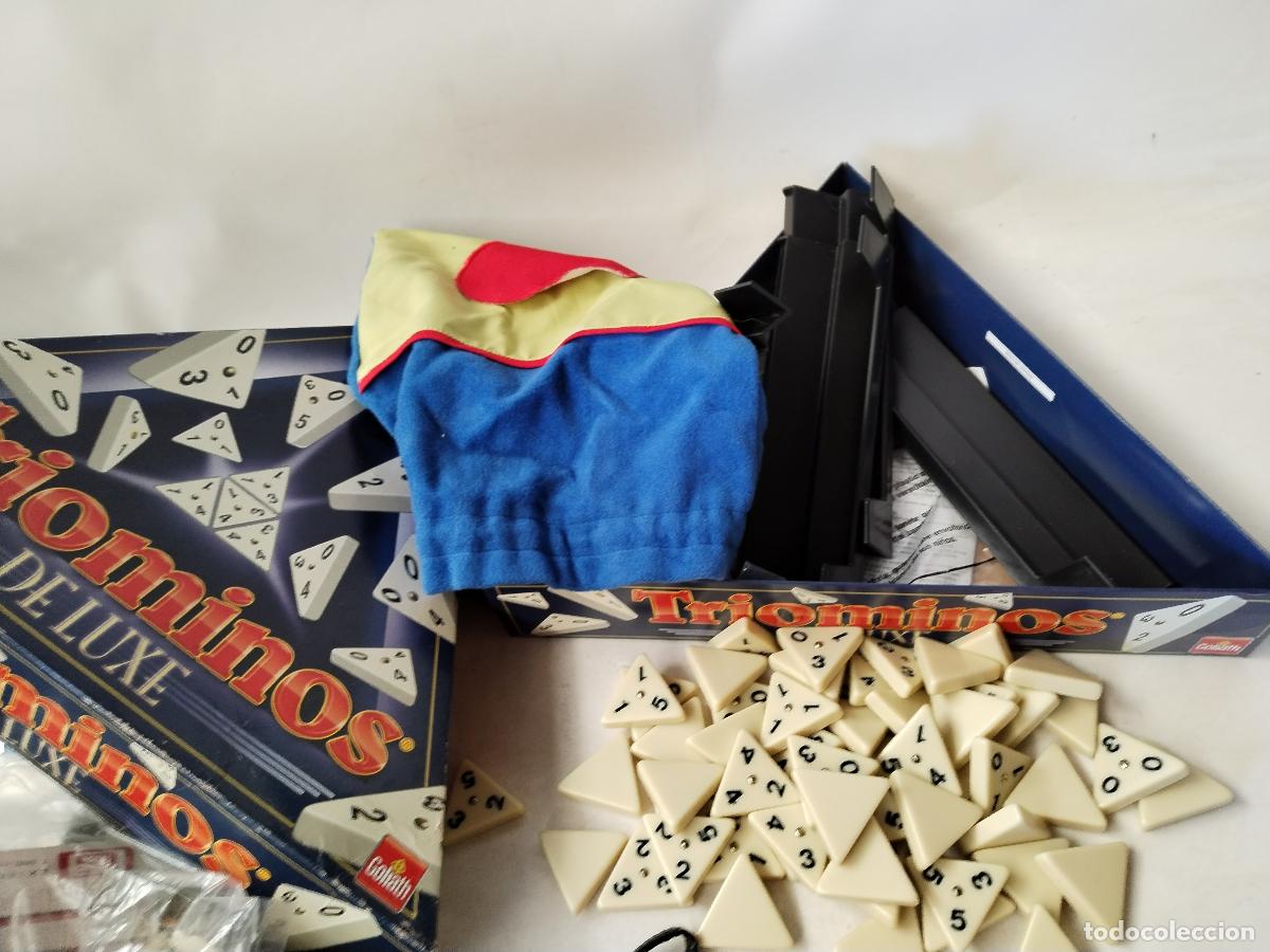 Juegos de mesa: Goliath - Triominos De Luxe - Domin&oacute; Triangular - Foto 4