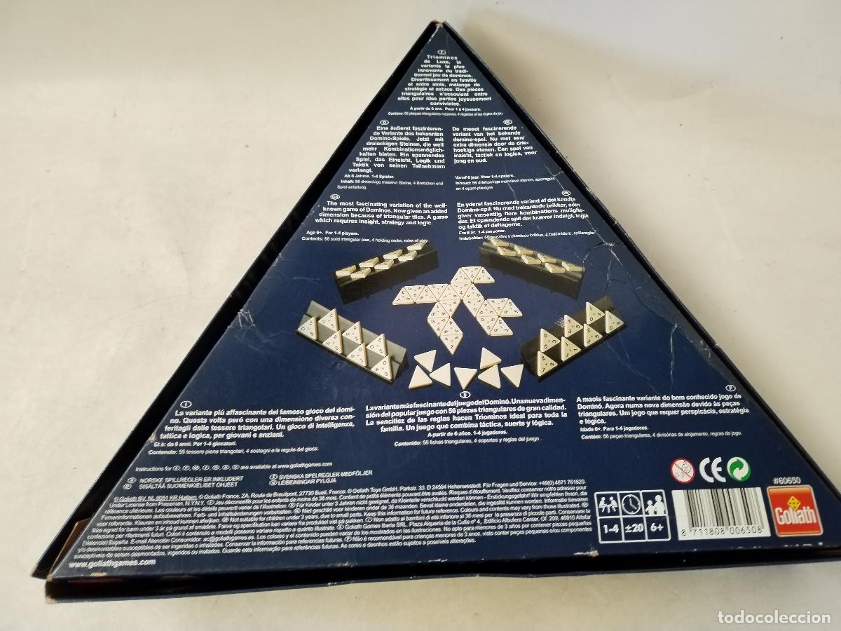 Juegos de mesa: Goliath - Triominos De Luxe - Domin&oacute; Triangular - Foto 5