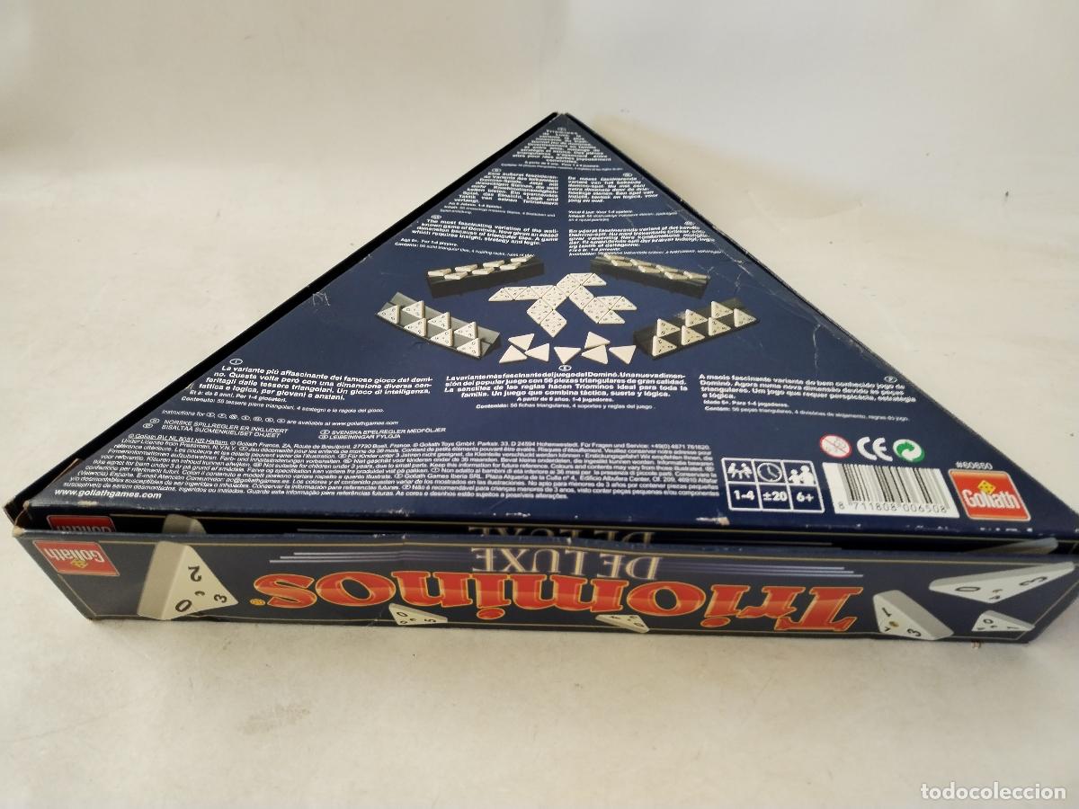 Juegos de mesa: Goliath - Triominos De Luxe - Domin&oacute; Triangular - Foto 6
