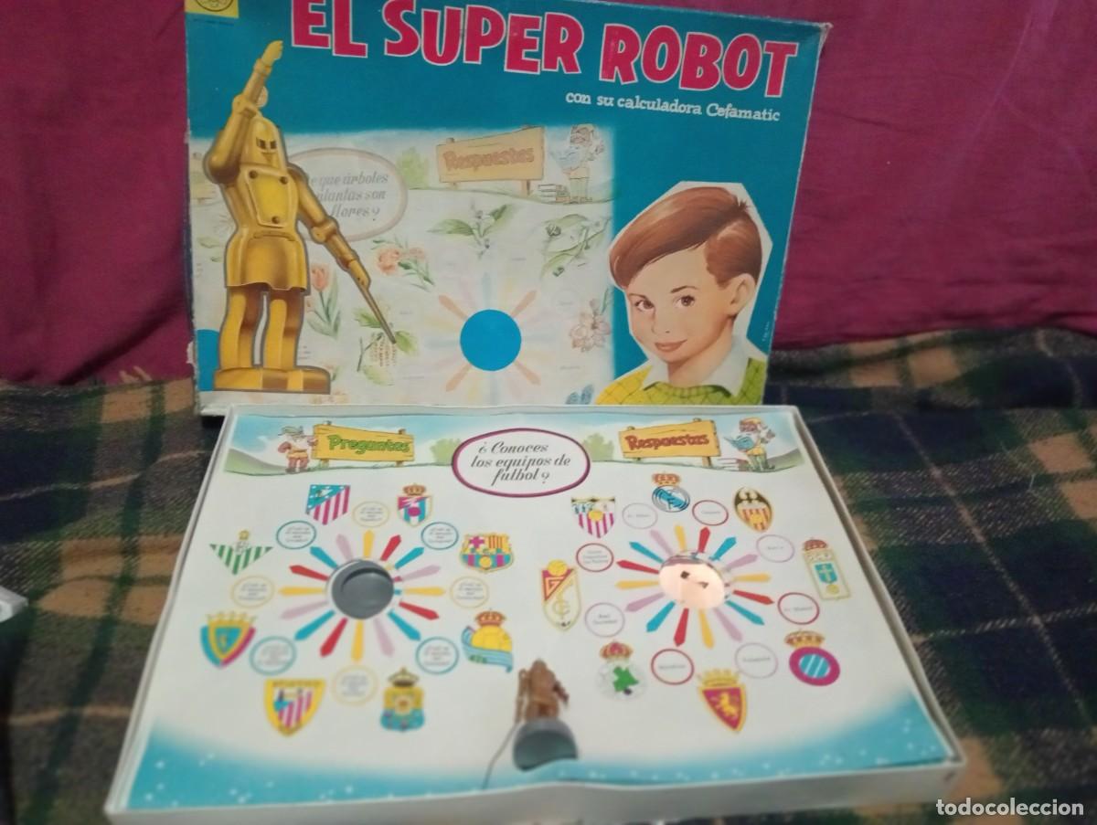 Juegos de mesa: Antigua caja con el juego SUPER ROBOT - Foto 8